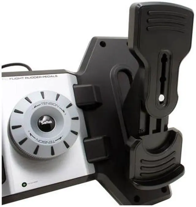 Alt view image 6 of 10 - Saitek PZ35 Pro Flight Rudder Pedals