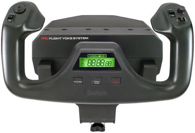 Alt view image 4 of 12 - Saitek Pro Flight Yoke with Three-Lever Throttle (PZ44)