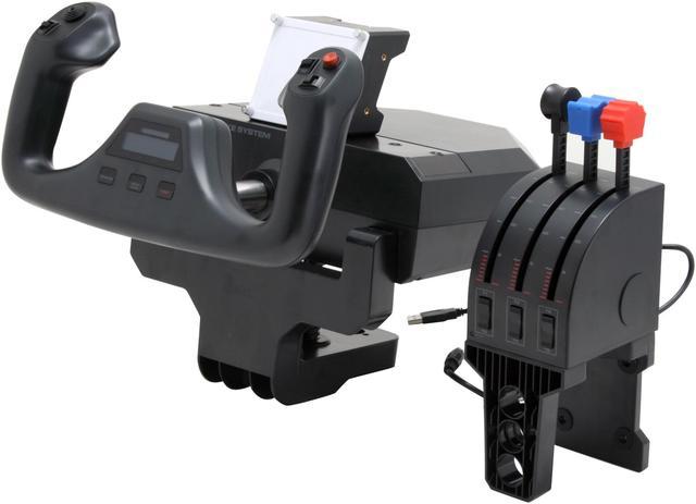 Saitek Pro Flight Yoke with Three-Lever Throttle (PZ44