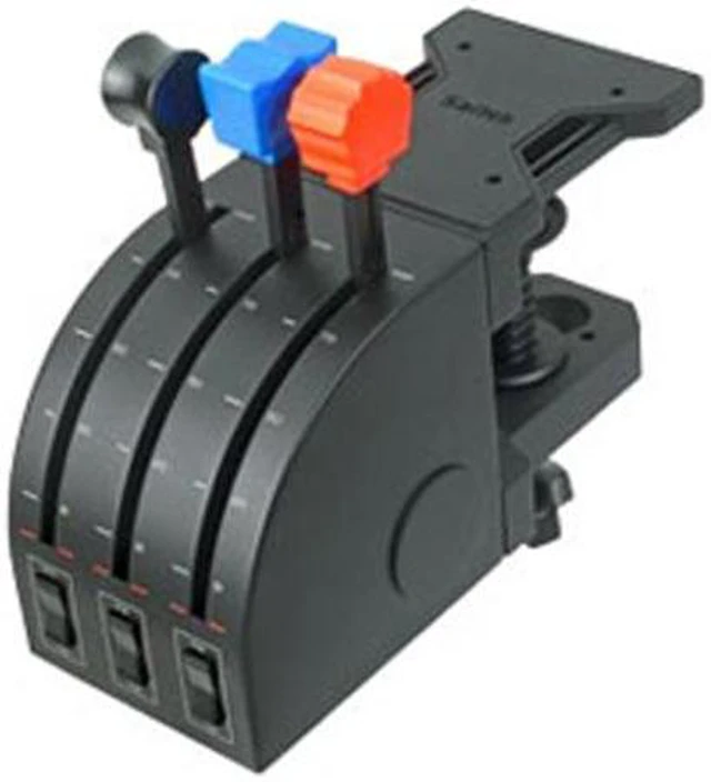 Alt view image 2 of 3 - Saitek Three Lever Pro Throttle Quadrant (PZ45)