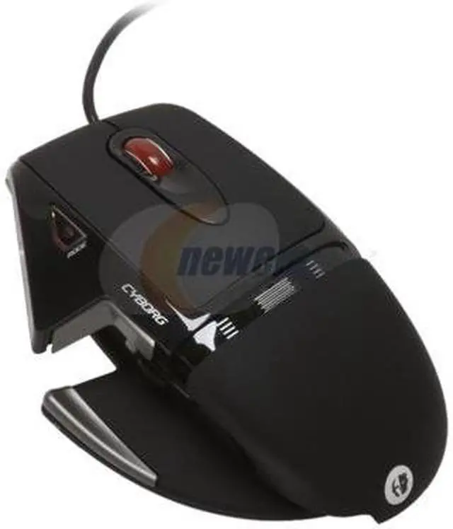 Alt view image 2 of 10 - Saitek Cyborg PM42 5 Buttons 1 x Wheel USB Laser Mouse