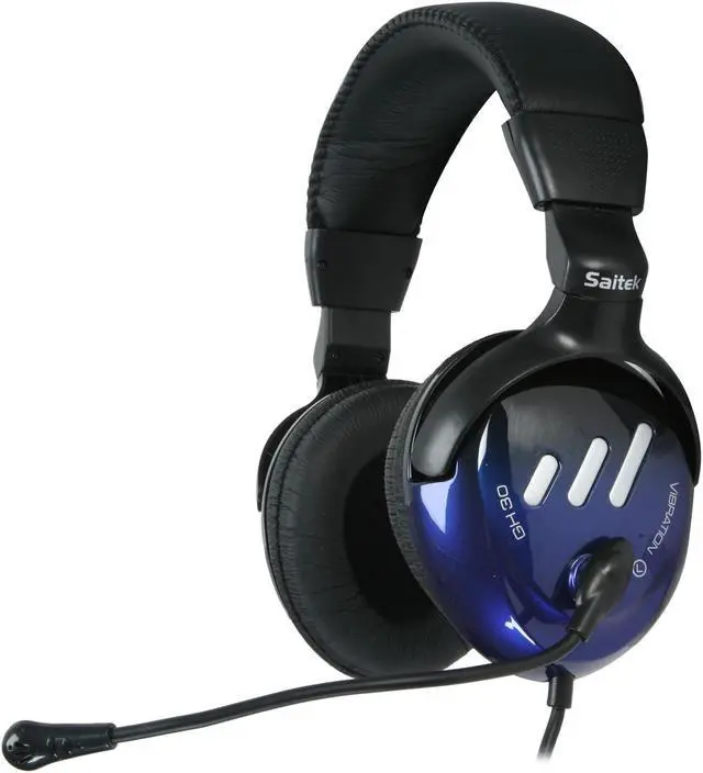 Alt view image 3 of 5 - Saitek Vibration Headset