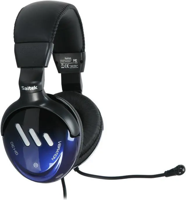 Alt view image 4 of 5 - Saitek Vibration Headset