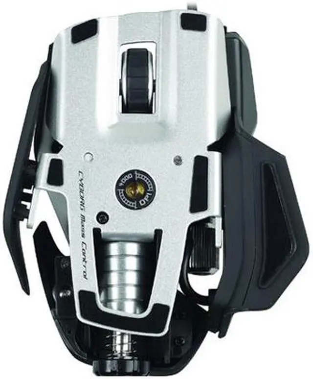 Alt view image 4 of 5 - Mad Catz MCB4370500B2/04/1 Black 5 Programmable Buttons and 2 regular left and right mouse buttons Buttons 1 x Wheel USB Wired Laser R.A.T. 5 Gaming Mouse