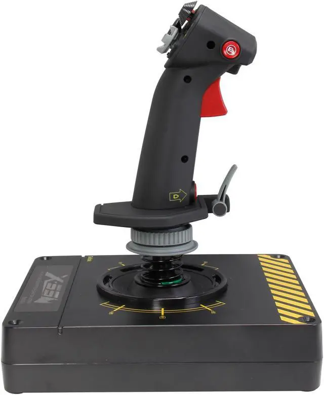 Alt view image 8 of 9 - Mad Catz Saitek Pro Flight X-55 Rhino H.O.T.A.S. (Hands on Throttle and Stick) System for PC