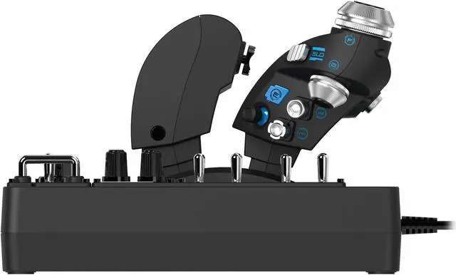 Alt view image 6 of 12 - Saitek Pro Flight X-56 Rhino H.O.T.A.S. (Hands on Throttle and Stick) System for PC