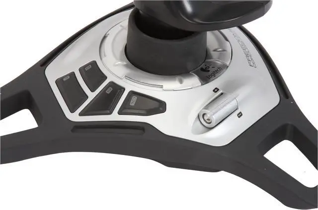 Alt view image 7 of 11 - Logitech 963283-0403 Freedom 2.4 Cordless USB Joystick