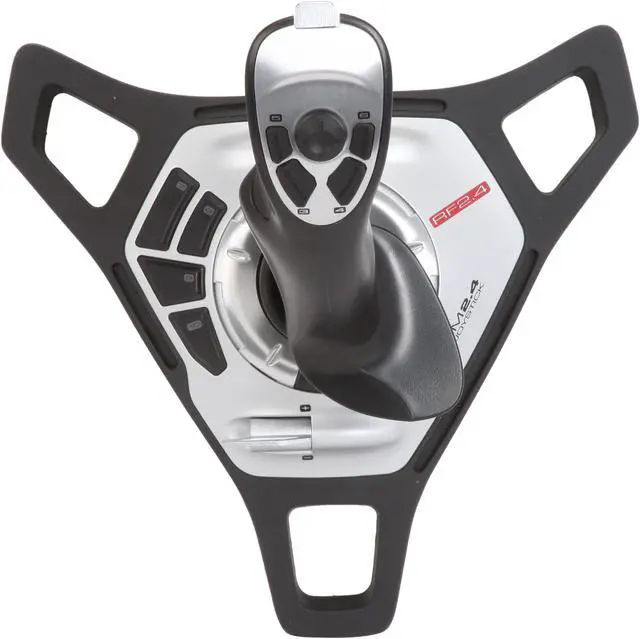 Alt view image 8 of 11 - Logitech 963283-0403 Freedom 2.4 Cordless USB Joystick