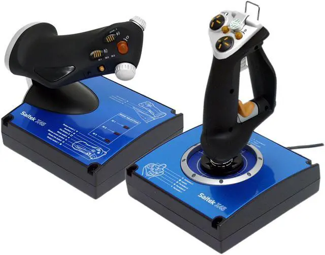 Main image of Saitek J24C X45 Flight Control Joystick