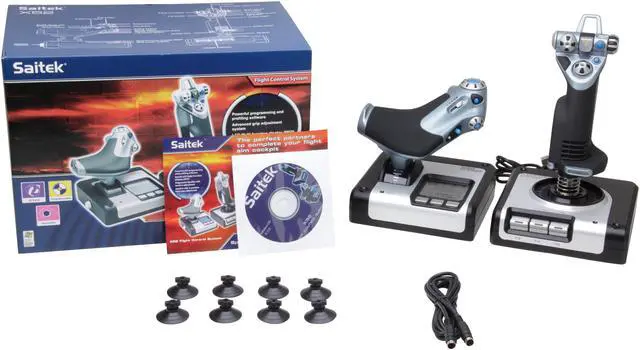 Alt view image 6 of 6 - Saitek X52 Flight Control System