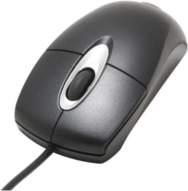 Alt view image 2 of 4 - Logitech RX300 931434-0403 Black 3 Buttons Tilt Wheel USB or PS/2 Wired Optical Mouse - OEM