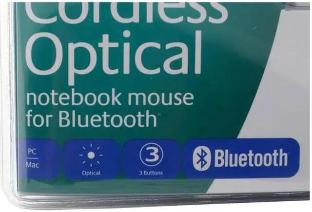 Alt view image 3 of 3 - Logitech V270 Silver 3 Buttons 1 x Wheel Bluetooth Wireless Optical Notebook Mouse