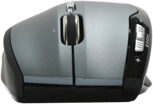 Alt view image 3 of 11 - Logitech VX Revolution Black 8 Buttons Tilt Wheel Cordless Laser Mouse