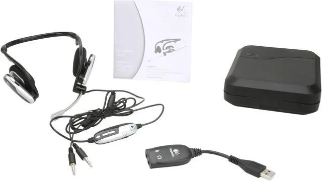 Alt view image 5 of 6 - Logitech 980445-0403 3.5mm/ USB Connector Supra-aural Premium Notebook Headset