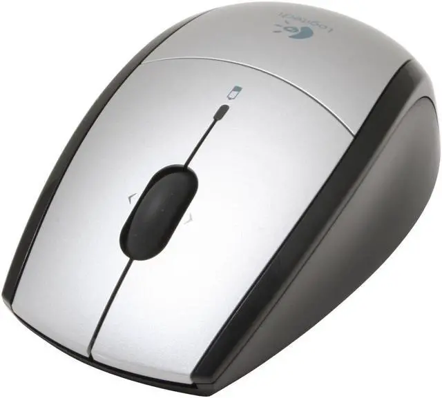 Alt view image 2 of 5 - Logitech RX700 Silver & Black 3 Buttons Tilt Wheel Optical Smart Cordless Mouse - OEM