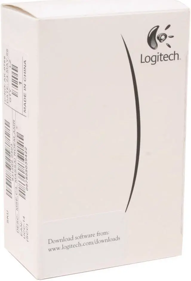 Alt view image 5 of 5 - Logitech RX600 Black 3 Buttons 1 x Wheel Optical Cordless Mouse - OEM
