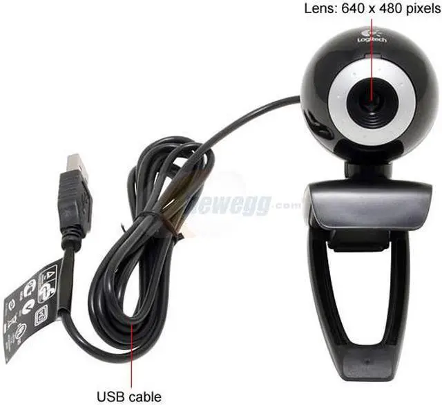 Alt view image 2 of 5 - Logitech QuickCam Messenger USB 2.0 WebCam - OEM
