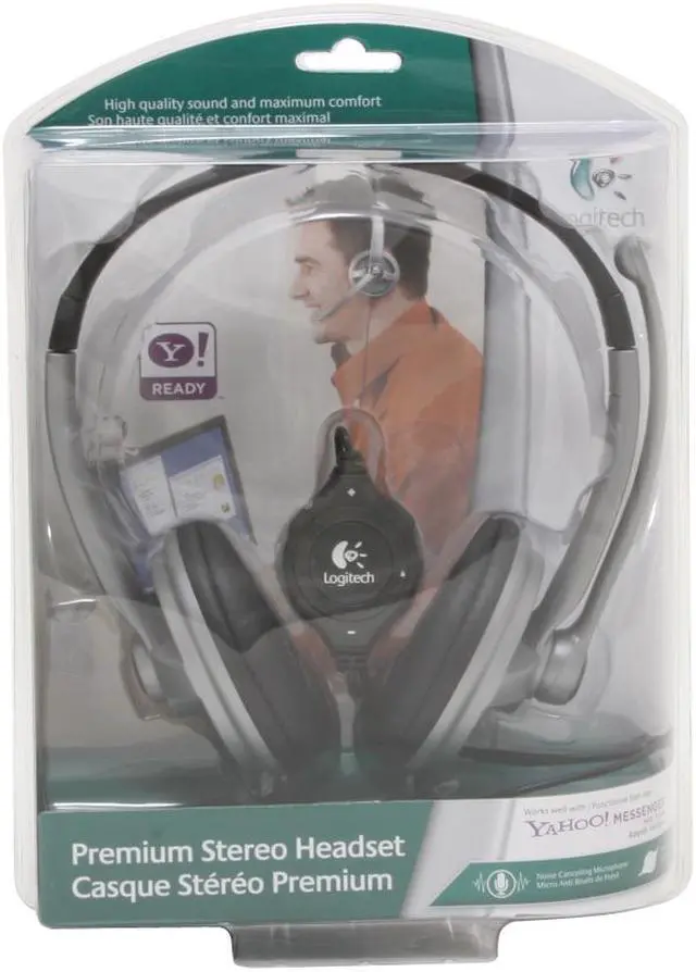Alt view image 6 of 6 - Logitech 980369-0403 3.5mm Connector Supra-aural Premium Stereo Headset