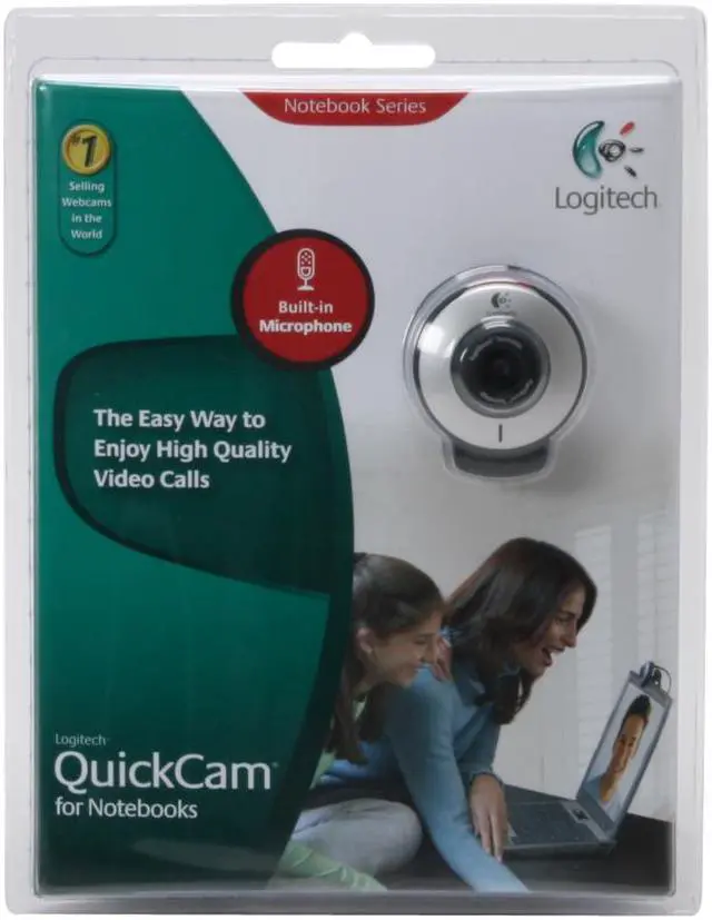 Alt view image 6 of 6 - Logitech QuickCam for Notebooks USB 2.0 WebCam