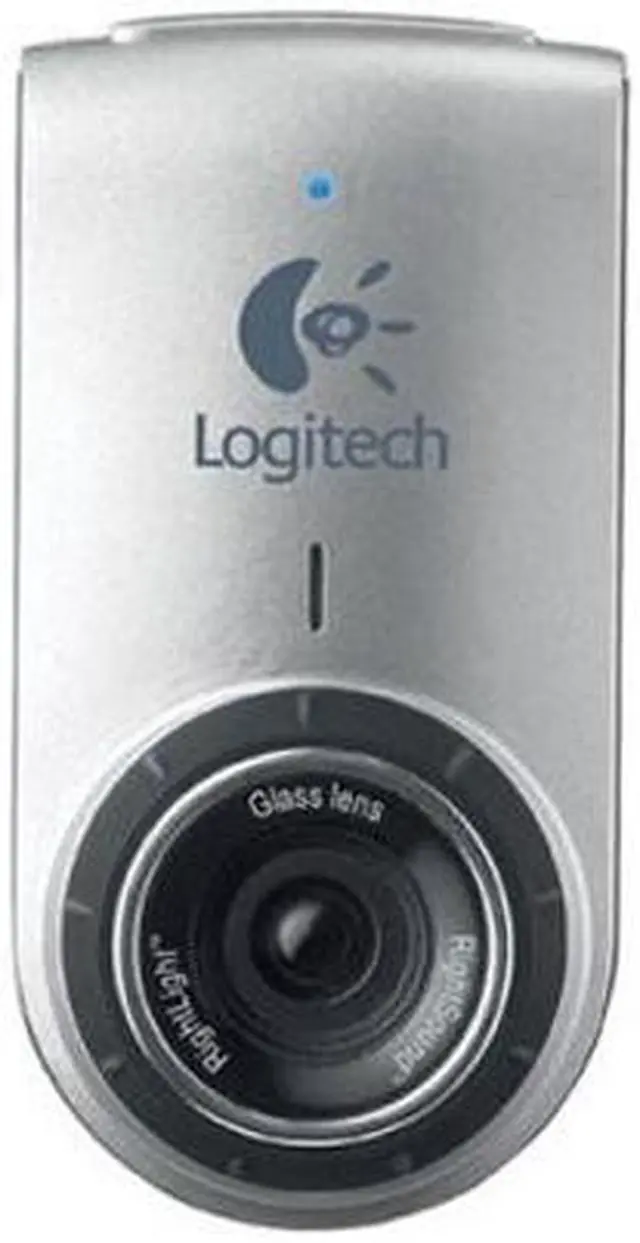 Alt view image 2 of 7 - Logitech QuickCam Deluxe 0.3 M Effective Pixels USB 2.0 WebCam for Notebooks