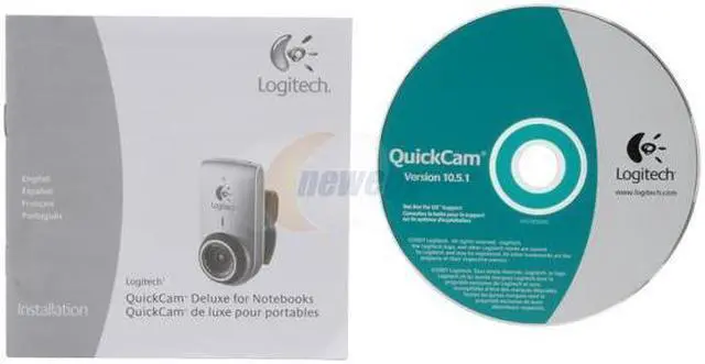 Alt view image 6 of 7 - Logitech QuickCam Deluxe 0.3 M Effective Pixels USB 2.0 WebCam for Notebooks