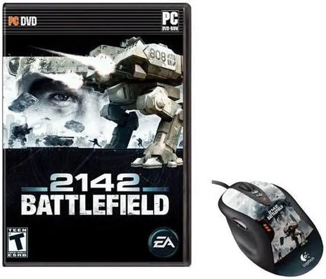 Main image of Logitech 932281BUNDLE 2-Tone 6 Buttons 1 x Wheel USB Wired Laser 2000 dpi G5 Laser Mouse - Battlefield 2142 Special Edition