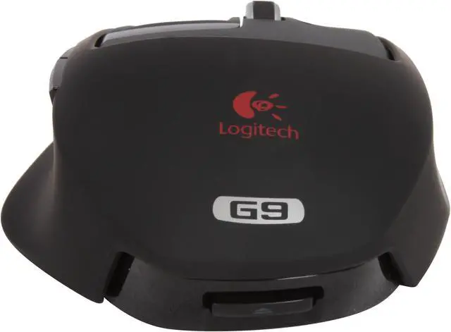 Alt view image 4 of 7 - Logitech G9 Black 9 Buttons Tilt Wheel USB Wired Laser Gaming Mouse