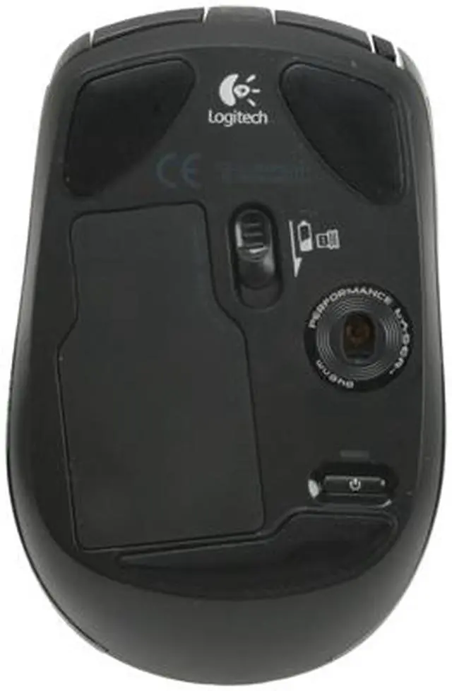 Alt view image 6 of 7 - Logitech VX Nano Black 6 Buttons Tilt Wheel Cordless Laser Mouse for Notebooks