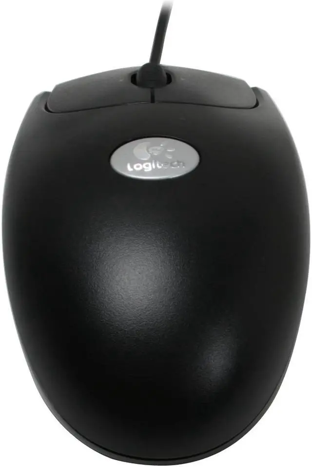 Alt view image 4 of 9 - Logitech RX250 Black 3 Buttons Tilt Wheel USB or PS/2 Wired Optical Mouse