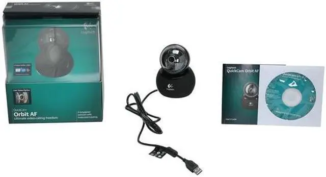 Alt view image 5 of 5 - Logitech QuickCam Orbit AF 2.0 M Effective Pixels USB 2.0 WebCam