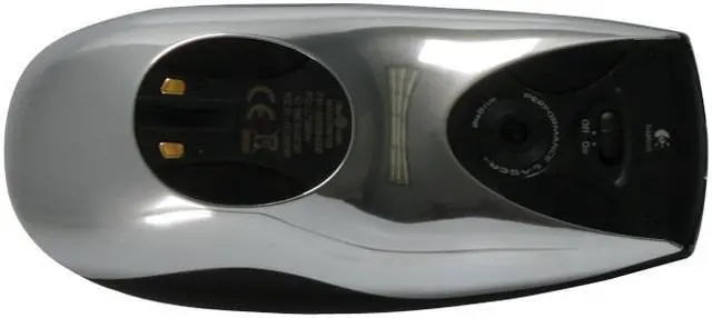Alt view image 7 of 10 - Logitech MX Air Silver/Black 8 Buttons 2.4 GHz Cordless Laser Rechargeable Air Mouse