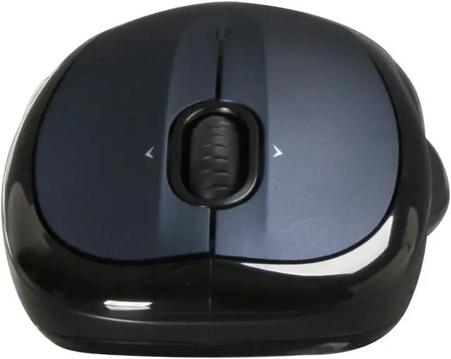 Alt view image 2 of 7 - Logitech LX8 Black/Blue Tilt Wheel Cordless Laser Mouse