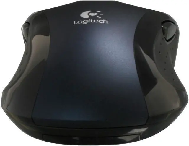 Alt view image 4 of 7 - Logitech LX8 Black/Blue Tilt Wheel Cordless Laser Mouse