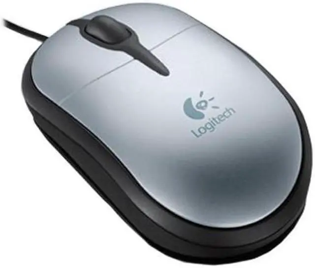Main image of Logitech Black/White Notebook Optical Mouse Plus