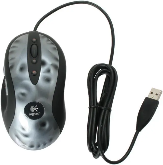 Alt view image 6 of 9 - Logitech MX 518 Aluminum 8 Buttons 1 x Wheel USB Wired Optical Gaming Mouse