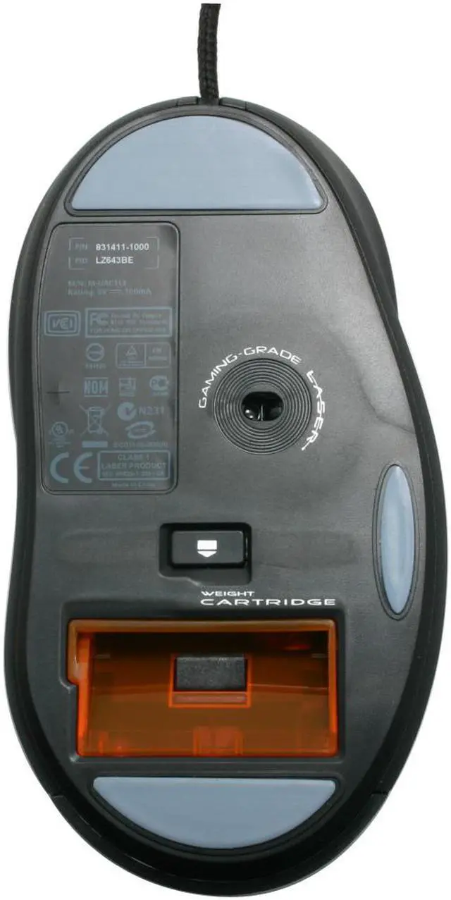 Alt view image 4 of 6 - Logitech G5 2-Tone 6 Buttons 1 x Wheel USB Wired Laser Mouse