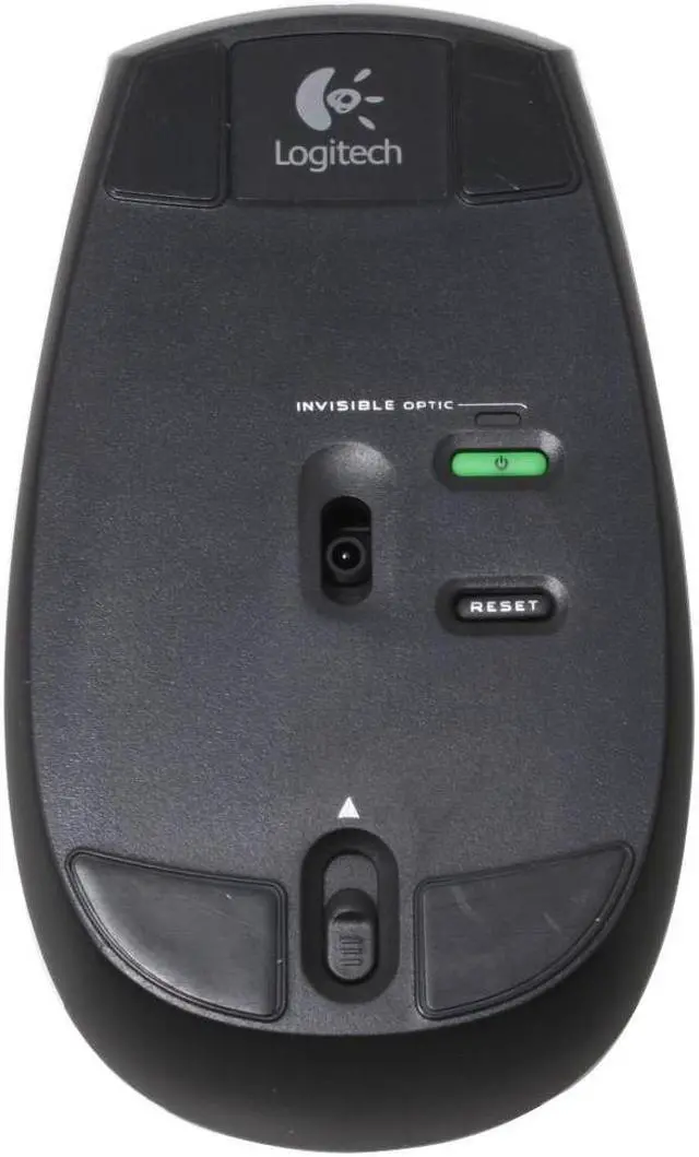 Alt view image 3 of 7 - Logitech LX5 Gray/Silver 3 Buttons Tilt Wheel RF Wireless Optical Mouse