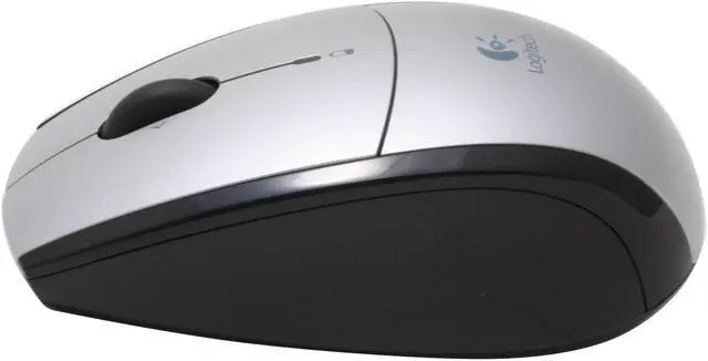 Alt view image 4 of 7 - Logitech LX5 Gray/Silver 3 Buttons Tilt Wheel RF Wireless Optical Mouse