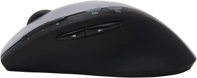 Alt view image 5 of 7 - Logitech MX610 Silver/Black 10 Buttons Tilt Wheel RF Wireless Laser Mouse