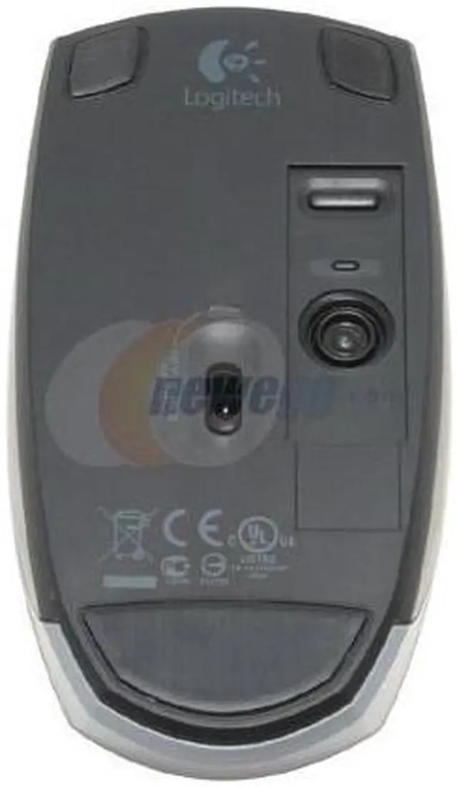 Alt view image 4 of 7 - Logitech V200 Silver 3 Buttons Tilt Wheel USB 2.4 GHz Wireless Optical Notebook Mouse