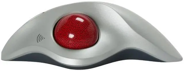 Alt view image 5 of 7 - Logitech Silver Cordless TrackMan Wheel Mouse