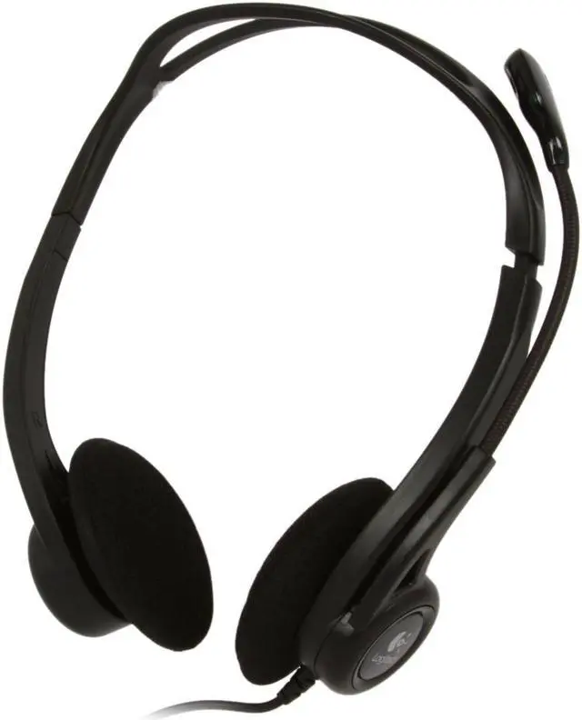 Alt view image 3 of 11 - Logitech Supra-aural PC Headset 960 USB