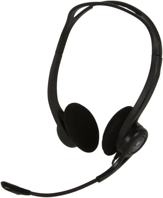 Alt view image 7 of 11 - Logitech Supra-aural PC Headset 960 USB
