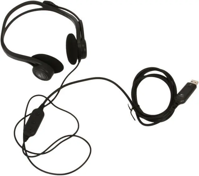 Alt view image 9 of 11 - Logitech Supra-aural PC Headset 960 USB