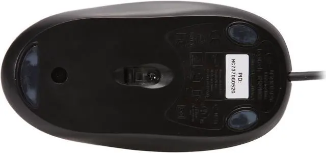 Alt view image 6 of 9 - Logitech 931369-0403 Black 3 Buttons 1 x Wheel USB Optical Mouse