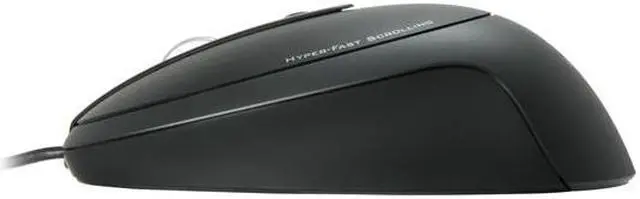 Alt view image 4 of 7 - Logitech RX1500 Black 3 Buttons Tilt Wheel USB Corded Laser Mouse - OEM