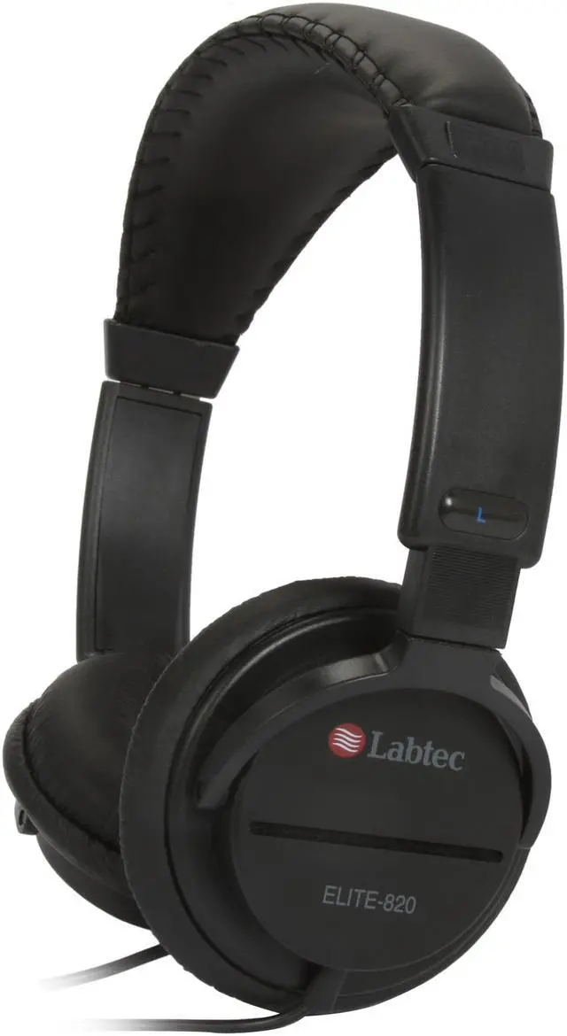Main image of Labtec Elite 820B 3.5mm Connector Circumaural Headphone