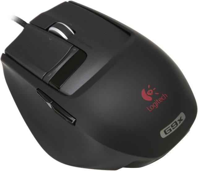 pust Tak Skeptisk Logitech G9x Black Two modes scroll USB Wired Laser 5700 dpi Gaming Mouse  Mice - Newegg.com