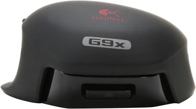 Alt view image 4 of 7 - Logitech G9x Black Two modes scroll USB Wired Laser Gaming Mouse