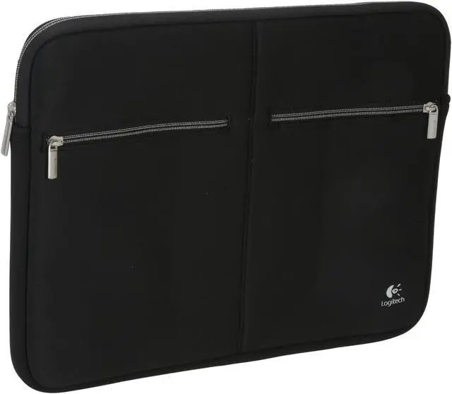 Alt view image 6 of 16 - Logitech V220 Silver 3 Buttons Tilt Wheel Cordless Optical Notebook Mouse and 15.4" Notebook Sleeve